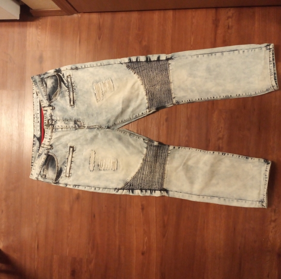 encrypted Other - Mens Distressed Jeans